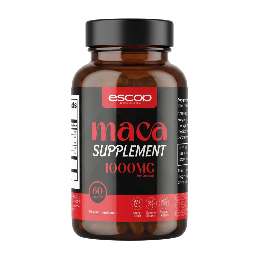 Maca 1000 mg — Énergie & Tonus