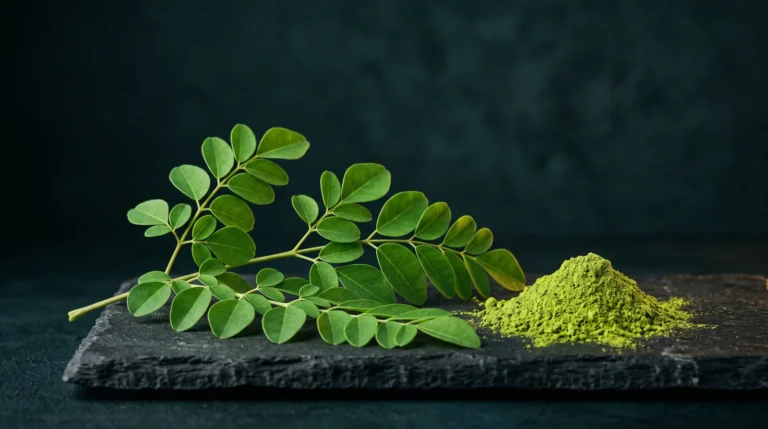 Feuilles et poudre de moringa, l'arbre de vie