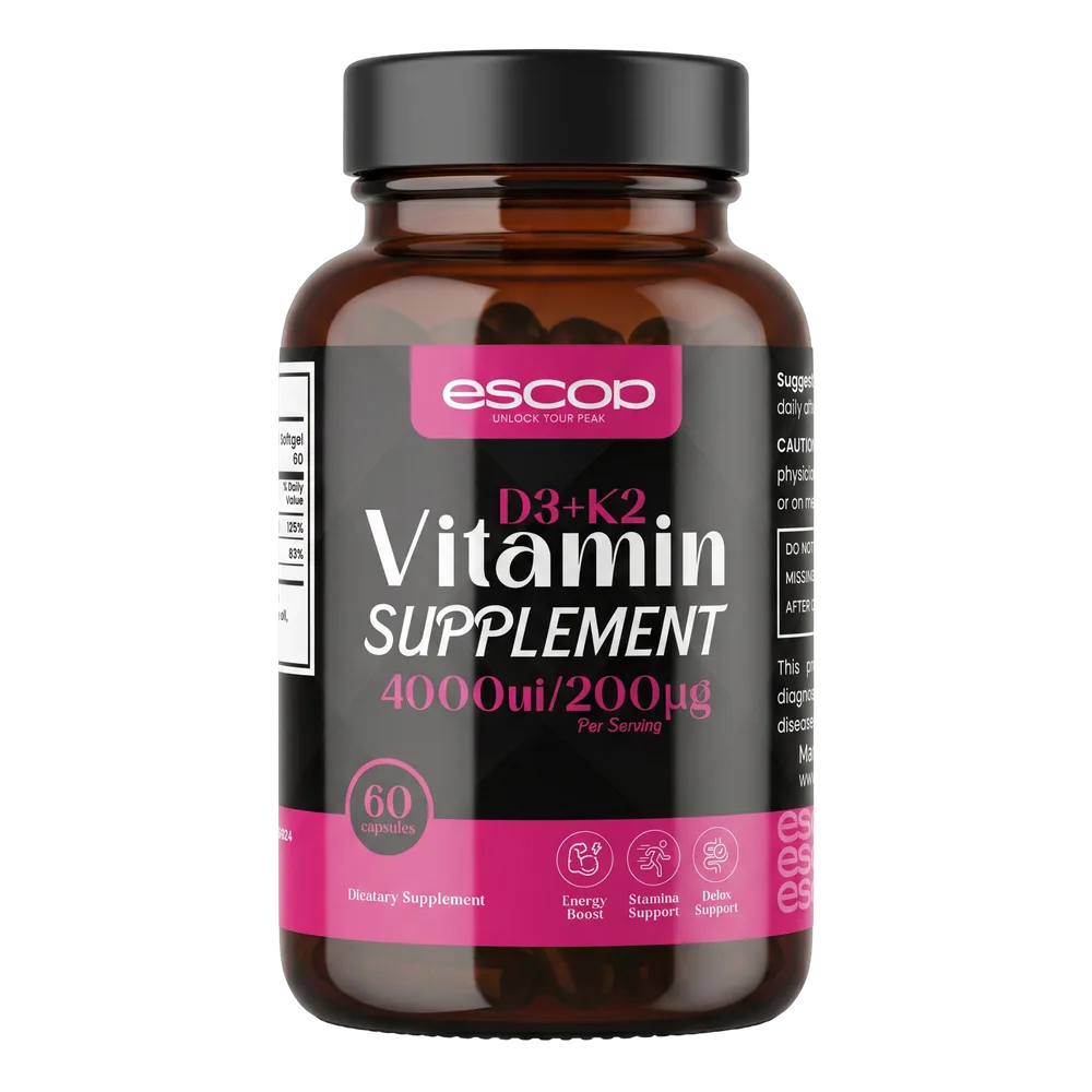 Vitamine D3 + K2 4000 UI