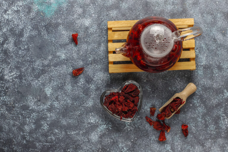 tisane hibiscus karkadé