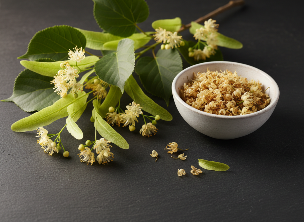 fleurs de tilleul séchées pour infusion