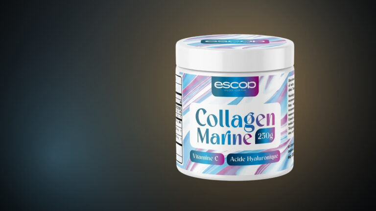 collagène marin ESCOP en poudre, pot de 250 g